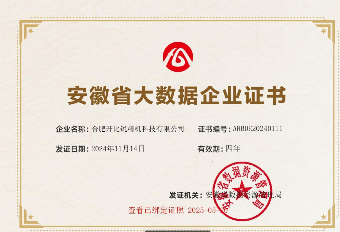 Anhui Province Big Data Enterprises